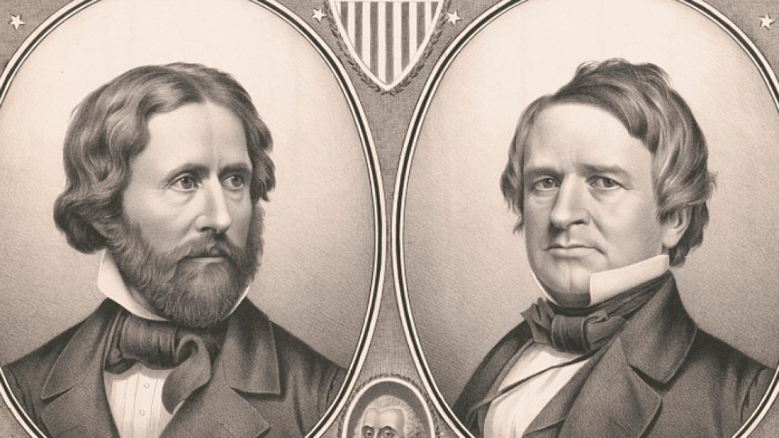 These are portraits of Fremont and Dayton.